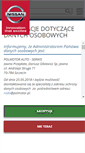Mobile Screenshot of nissan.polmotor.pl